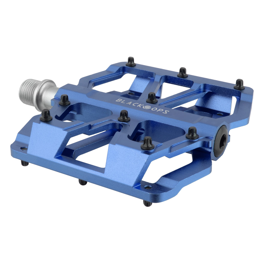 BLACK OPS BMX BIKE BICYCLE PEDALS TRAIL RAT ALLOY 9/16 BLUE BLACK OPS BMX BIKE BICYCLE PEDALS TRAIL RAT ALLOY 9/16 BLUE