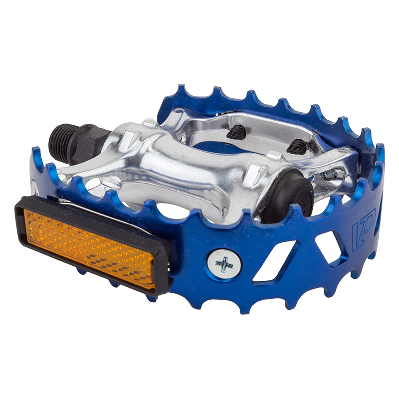 Pédales plates VTT/BMX Switch Road Gap Aluminium noir 9/16 - Partie Pédales plates VTT/BMX Switch Road Gap Aluminium noir 9/16 - Partie
