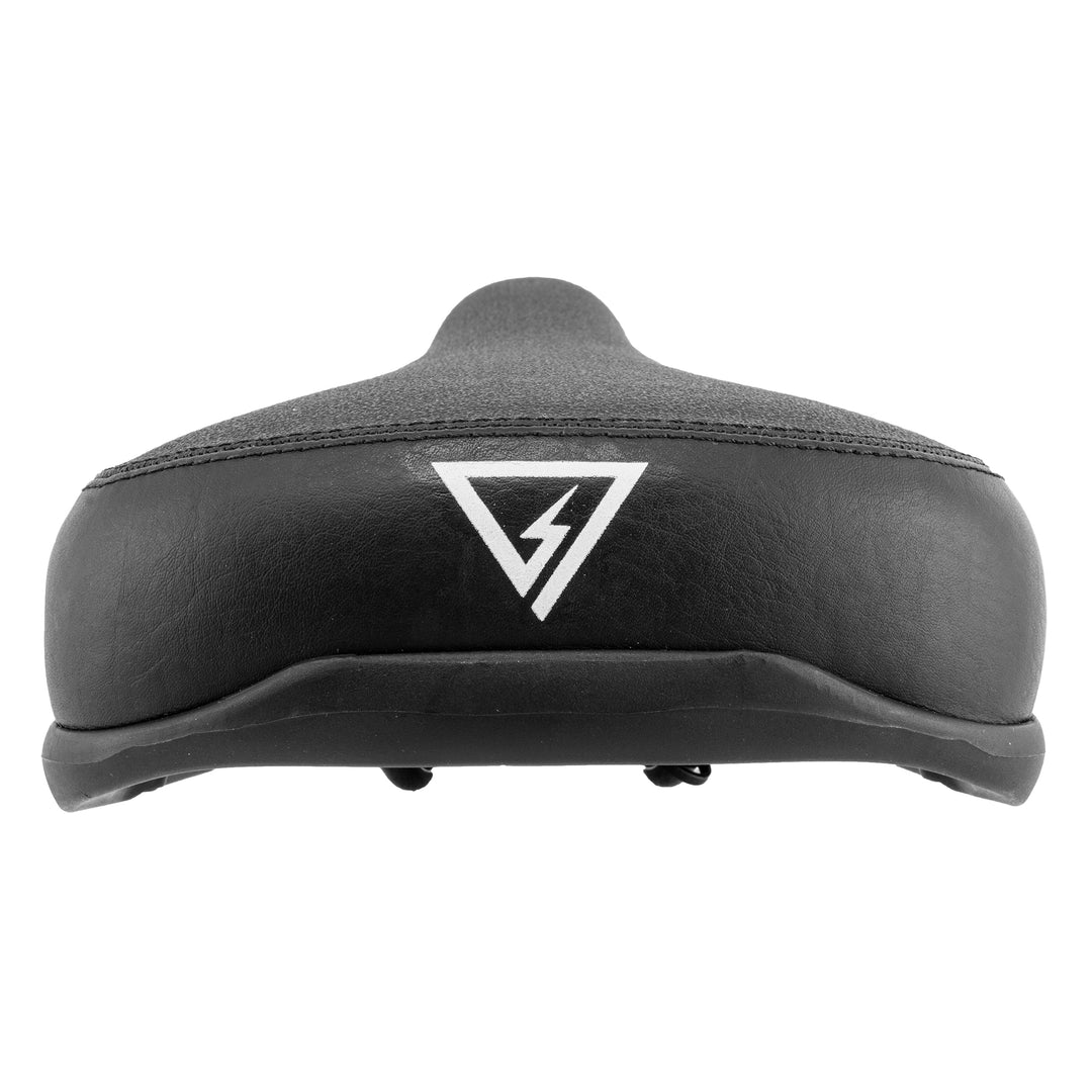 Selle Plastique Pivotal Vélo BMX 220x114 Mm Elevn Expert Noire Et Blanche Selle Plastique Pivotal Vélo BMX 220x114 Mm Elevn Expert Noire Et Blanche