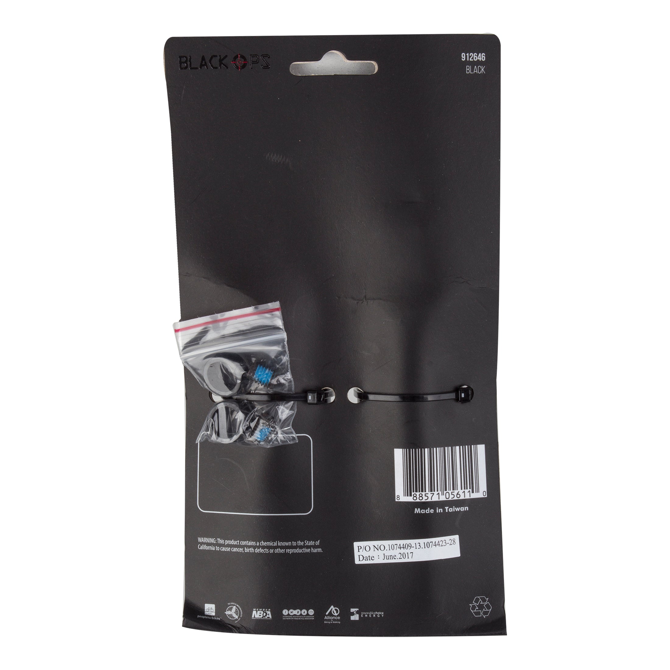 Brinck Axle Pegs – Black Ops Bike