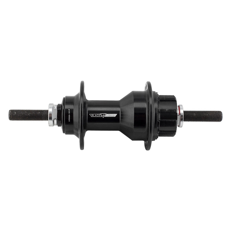 HUB RR BK-OPS MX3100 BO 1sCAS 28x3/8 SB BK w/16tx3/32COG/LK-RING