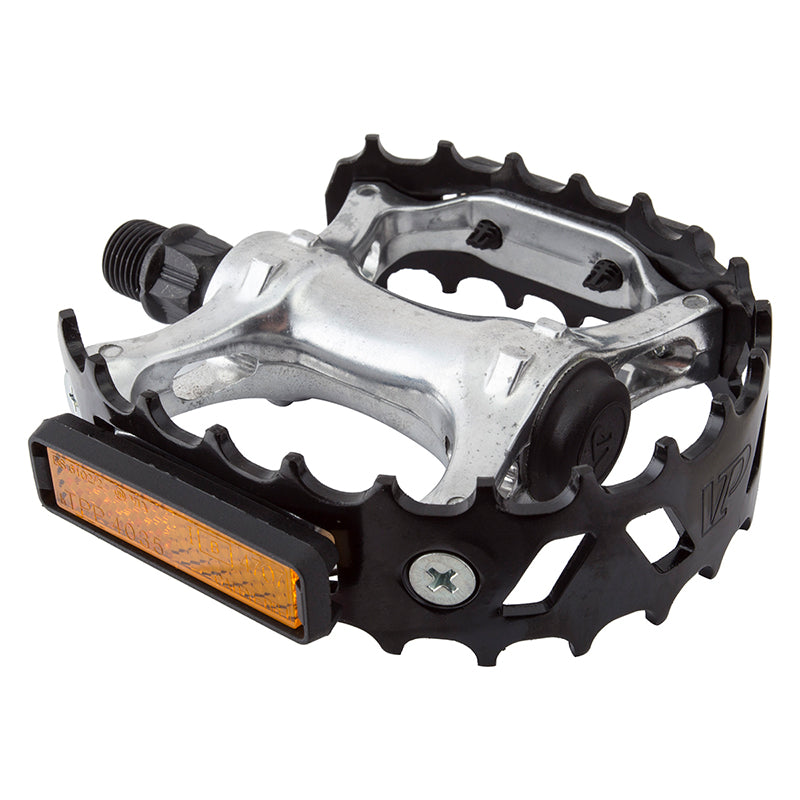 bearclaw pedals 747 Bear Trap – Black Ops Bike Cube Race Fahrrad Griffe model:Instinct BC:Instinct BC Alloy 2020 Toeclip compatible. Größe:Für N/S-Einkaufstasche