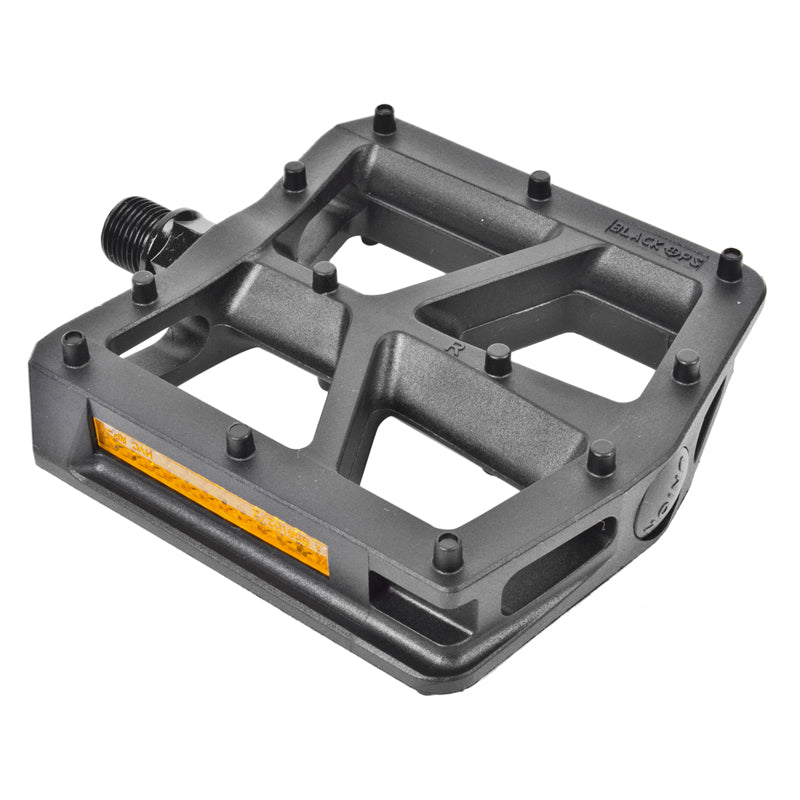 PEDALS BK-OPS T-BAR 1/2 BLK